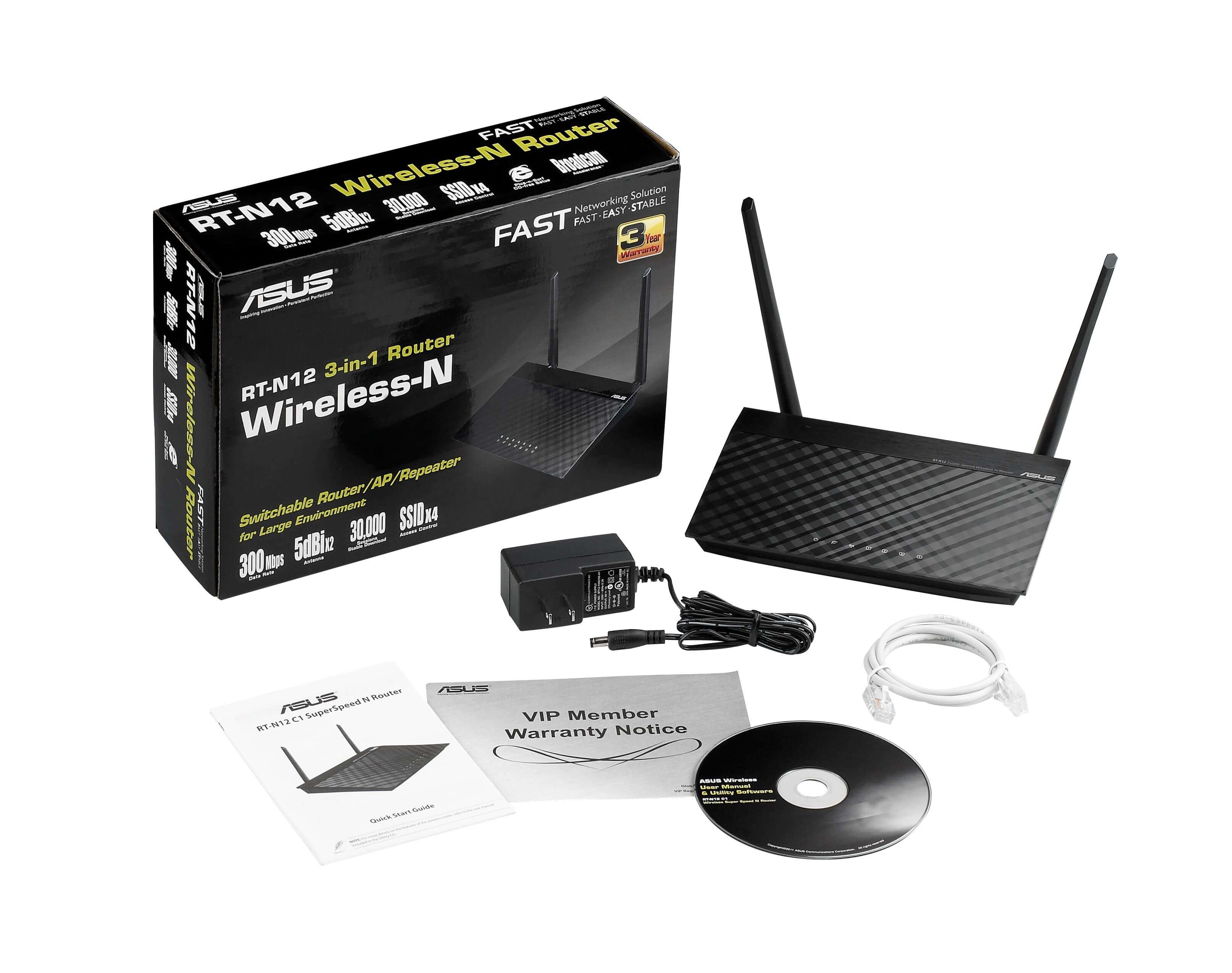 ASUS 3-In-1 Wireless Router