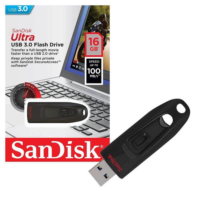 Usb16GB SanDisk Ultra CZ48