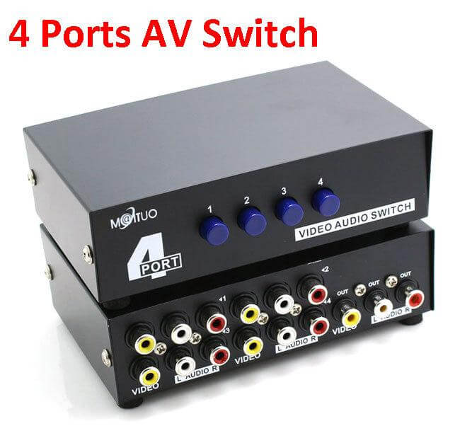 Switch Av 4 Port