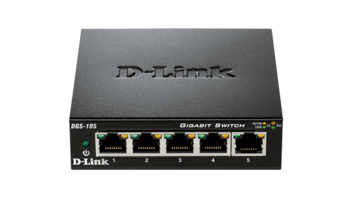 Hub 5 PortD-link Gigabit 10/100/1000Mbps (DGS-105)