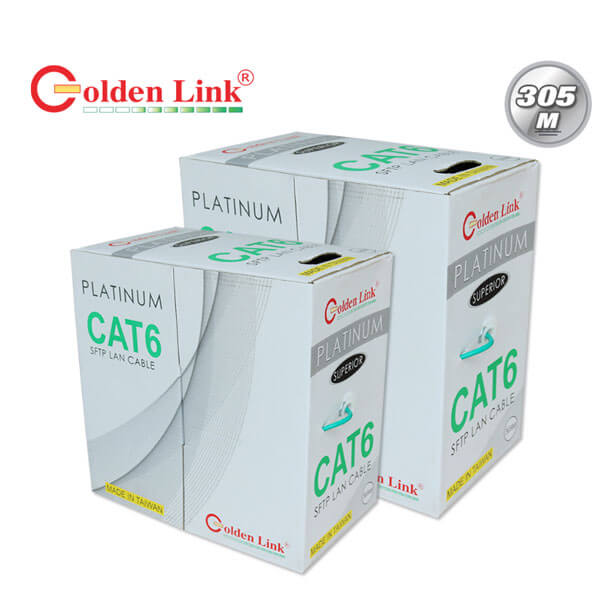 Cable mạng Golden Link SFTP Cat 6 Platinum