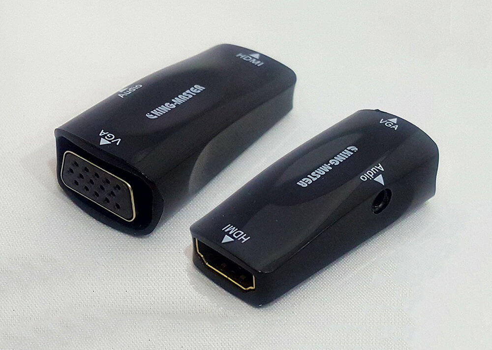 ĐẦU ĐỔI HDMI -> VGA + AUDIO KINGMASTER (KY-H127B)