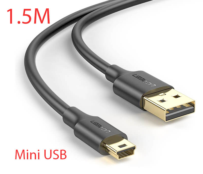 Cáp USB 2.0 to Mini USB 5P dài 1.5M Ugreen 10385