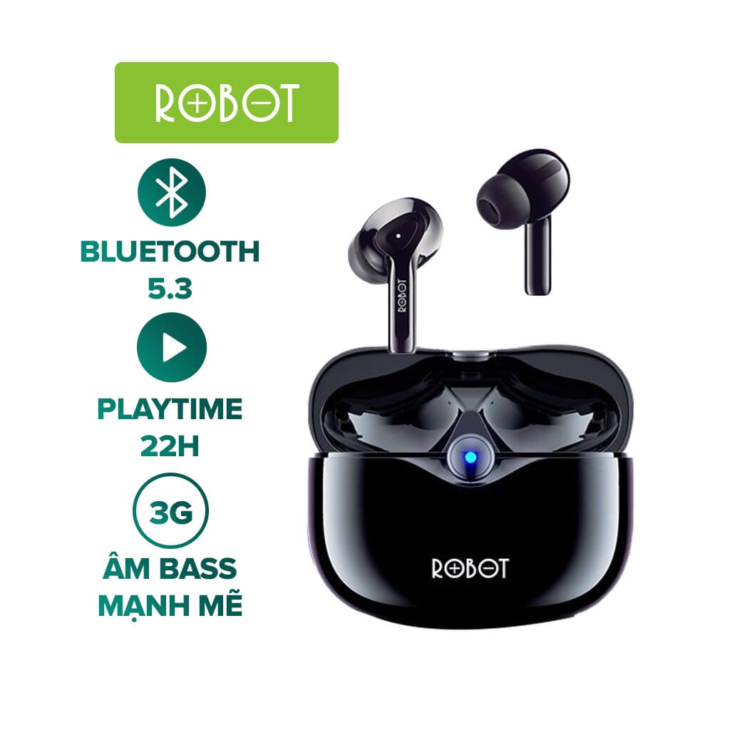 Tai Nghe Bluetooth ROBOT Airbuds T30