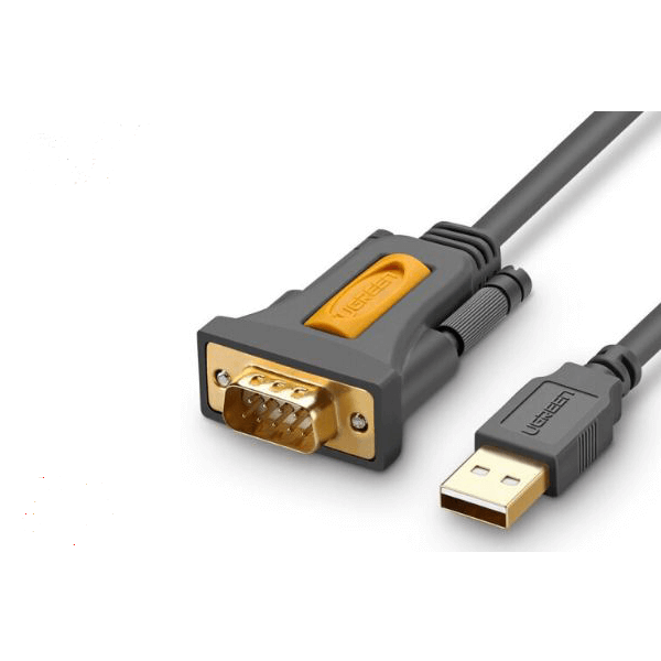 Cáp chuyển Ugreen 20211 USB sang Com (RS232) DB9 1.5m
