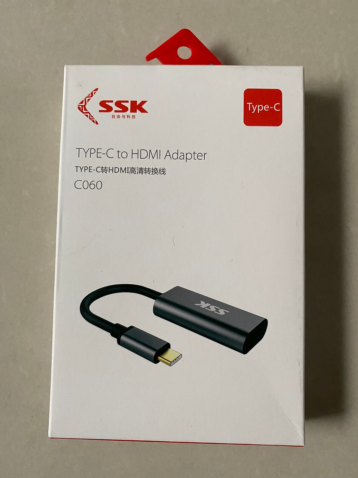Cáp chuyển Type C To HDMI SSK C060